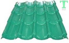 Mái tôn giả ngói màu xanh ngọc