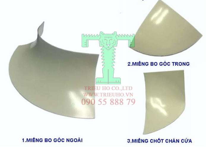 Miếng bo góc lắp đặt tấm Panel PU, Panel EPS, Sandwich Panel Miếng bo góc