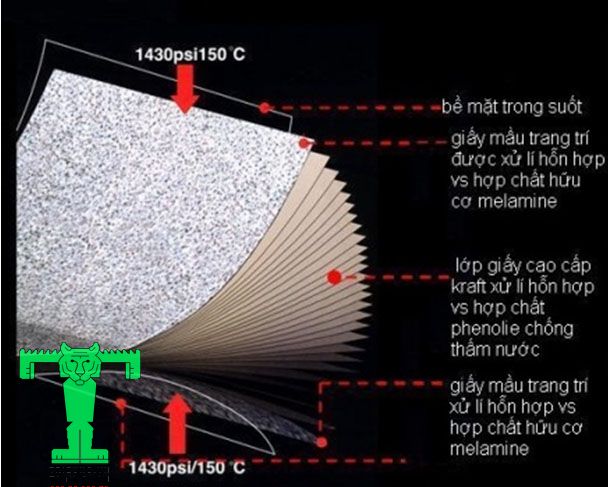 Cấu tạo của compact hpl Cấu tạo của compact hpl