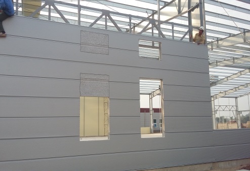 Lắp đặt vách panel Rockwool chống cháy Lắp đặt vách panel Rockwool chống cháy
