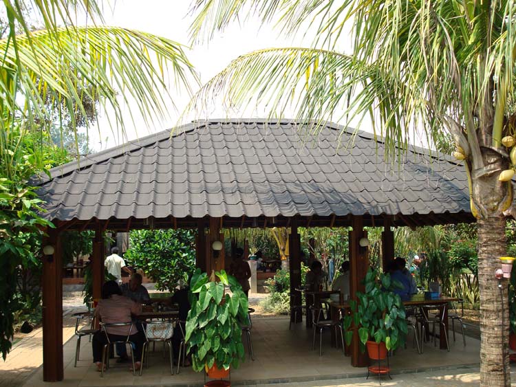 Ngói Pháp onduvilla sử dụng cho công trình phục vụ du lịch Ngói Pháp onduvilla sử dụng cho công trình phục vụ du lịch