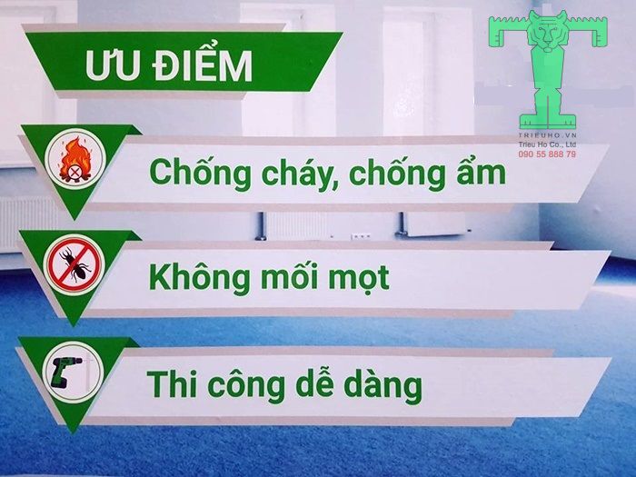 Các đặc điểm của tấm cemboard Vĩnh Tường