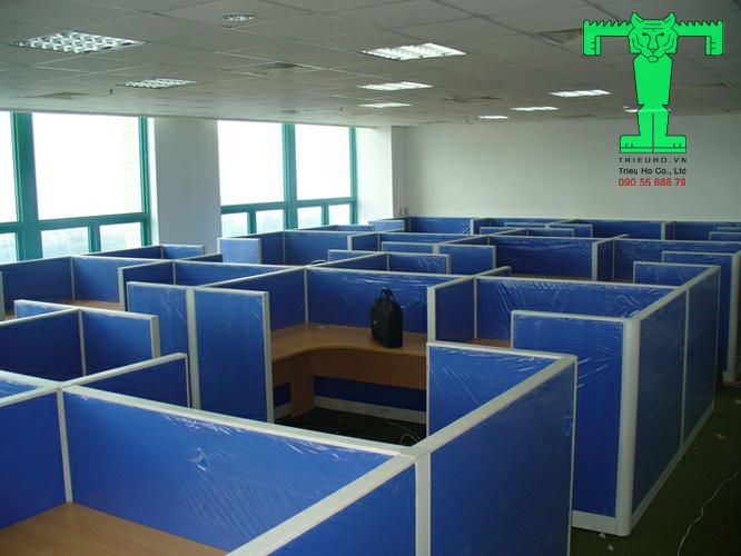 Tấm compact HPL làm vách ngăn văn phòng Tấm compact HPL làm vách ngăn văn phòng