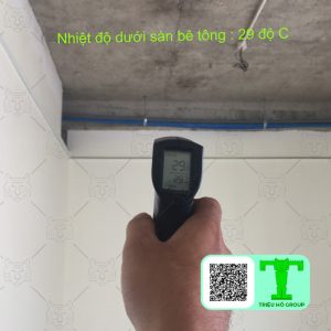 Chống nóng bằng XPS ngăn ngừa sự hấp thụ nhiệt.