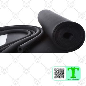 Cao su lưu hoá là loại vật liệu cách nhiệt, cách âm phổ biến được ứng dụng hiệu quả.